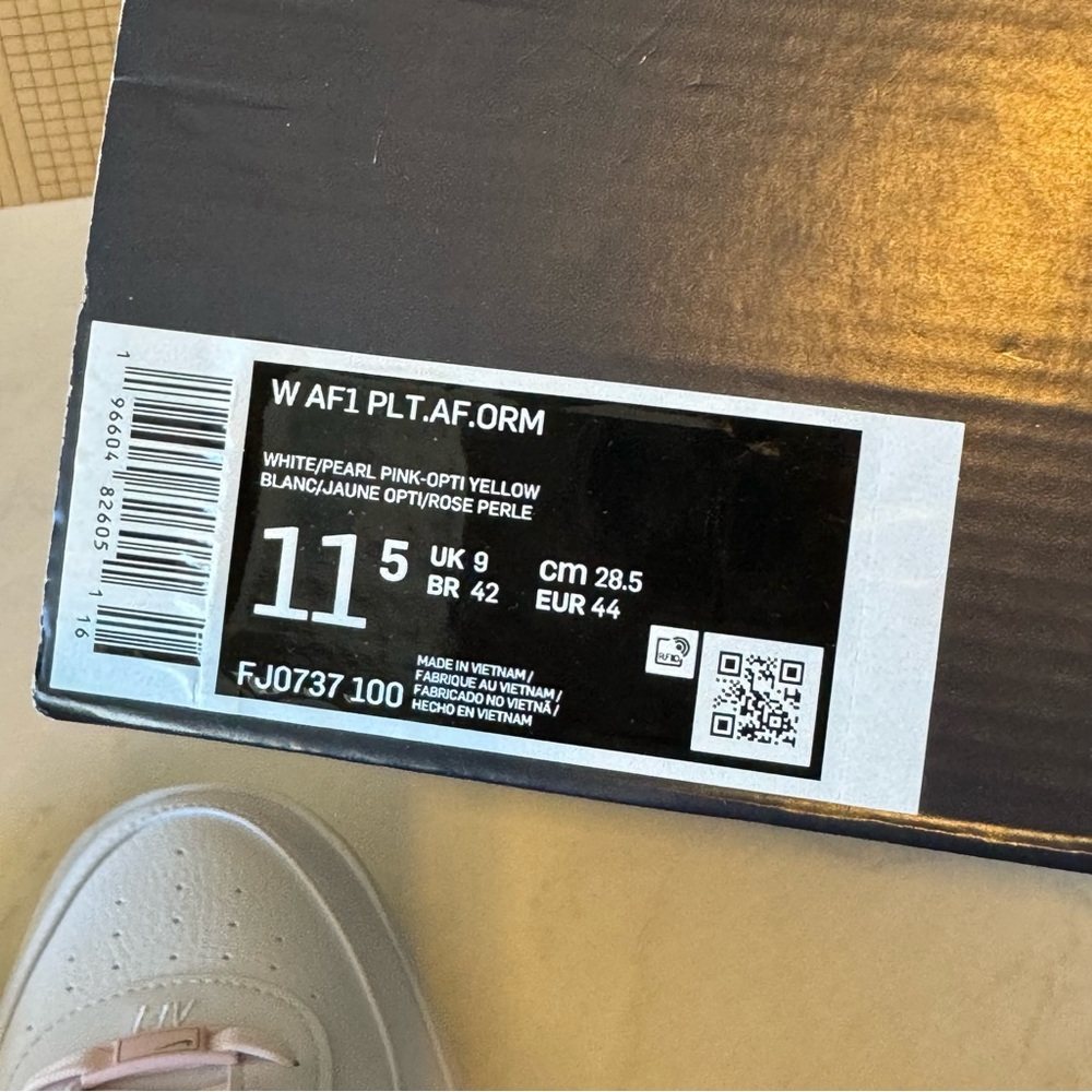 Final Sale!!!  🌺 NIKE 🌺 Nike Air Force 1 PLT.AF.ORM 👟 - Picture 13 of 14